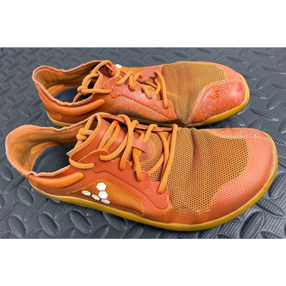 Vivobarefoot Primus Lite III Shoes Womens 38 US 7.5 Orange Mesh Running Barefoot